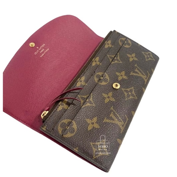 Louis Vuitton Classic Monogram Canvas Emilie Wallet - Picture 4 of 9
